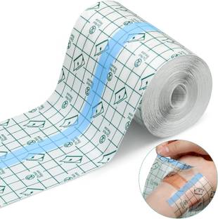 DN BROTHERS Transparent Adhesive Bandage Dressing Wound Waterproof Sticker(2inch*5M)DN277 Crepe Bandage