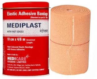 Medicare Elastic Adhesive Bandage With Fast Edges 10cm*4/6m Crepe Bandage