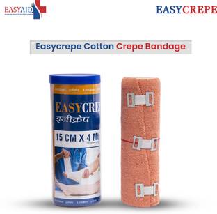 EASYAID EASY CREPE BANDAGE 6 INCH Crepe Bandage