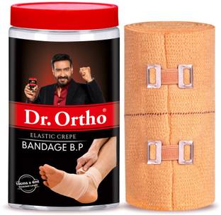 Dr. Ortho Elastic Crepe Bandage - 10cm x 4mt Crepe Bandage