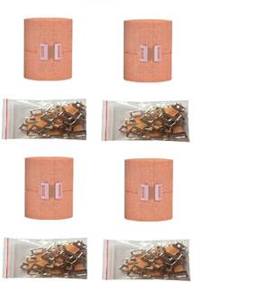 RARE OCEANS ELASTIC CREPE BANDAGE ROLL SPORTS WRIST WRAP STRAPS (PACK OF 4) Crepe Bandage