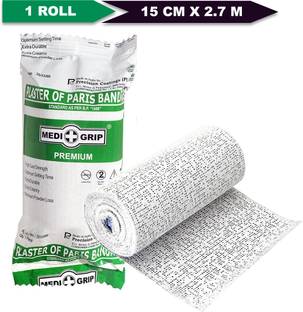 Medigrip Plaster of Paris Bandage 15 cm x 2.7 m (1 Roll) Crepe Bandage