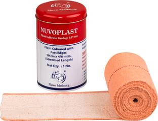 nuvoplast ELASTIC ADHESIVE BANDAGE 10CM X 4M Crepe Bandage