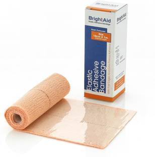 BRIGHT AID Elastic Adhesive Bandage (10cm*1mtr) Pack of 1 Crepe Bandage