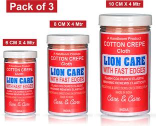 FASHARIOUS Crepe Bandage Pack Of 3 Crepe Bandage