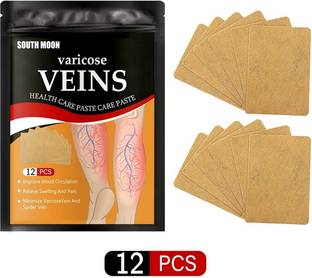 AKSHARAHANT Veins Patches Reduce Swelling Pain Muscular Pain Improve Blood Circulation Crepe Bandage