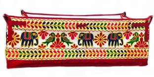 A to Z Hub Rajwadi Cloth Swing New Born Baby Cradle/Ghodiyu/Khoyu Hammock with Mosquito Net