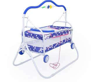 svaagat New Born Baby Cradle, Baby jhula, Baby palna,Baby Bedding,Bassinet with Mosquito