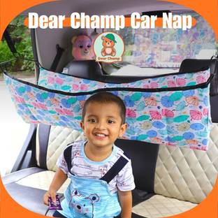 DearChamp Car Nap Hangers Hammock for 0 to 3 year Baby Portable with Adjustable Belt, Portable Jhula