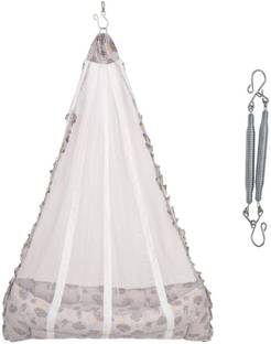 Kian BABY PREMIUM NET SWING CRADLE WITH SPRING