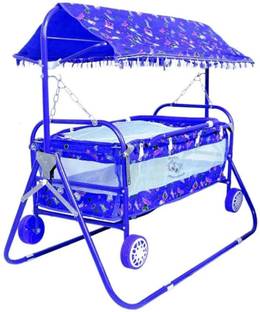 Rudra creations FOLDABLE BEST QUALITY BABY CRADLE Baby Jhula WITH SWING