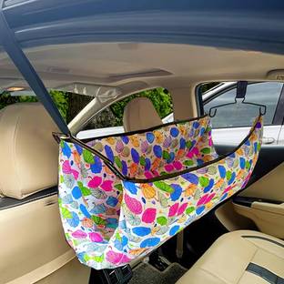 VParents Car Hangers Hammock for 0 to 2 year baby | Portable with Adjustable Belt, Cloth