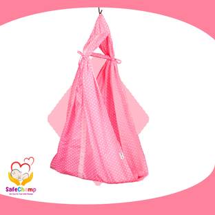 SafeChamp Polka Dots Baby Cradle Cloth with Seperator