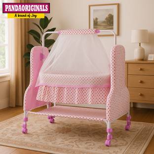 Pandaoriginals BEST PINK BABY CRADLE PREMIUM | Best in segment for New Born
