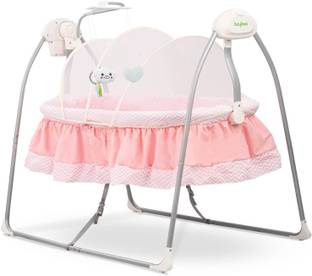 baybee Wanda Electric Automatic Swing Cradle for Baby with Mosquito Net, Remote & Music