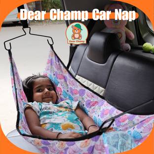 DearChamp Car Nap Hangers Hammock for 0 to 3 year Baby Portable with Adjustable Belt Portable Jhula