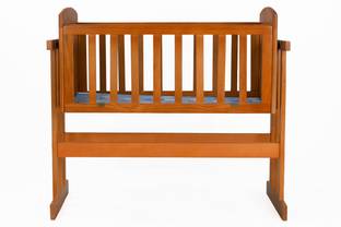 Arcedo Amber 2 in 1 Wooden Baby Swing ( Honey) with a mosquito net swing stopper knob