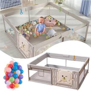 metreno Baby Playpen for Kids Safety Mesh for Babies Infant Play Yard kids Play Area