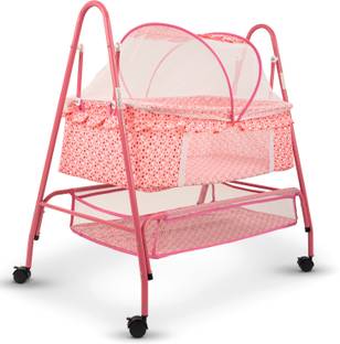 baybee Baby Swing Cradle for Jhula with Mosquito Protection Net