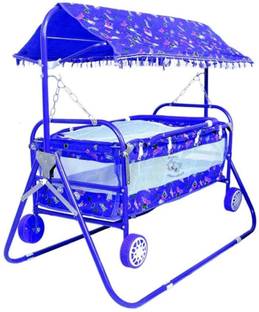 Rudra creations FOLDABLE BEST QUALITY BABY CRADLE Baby Jhula WITH SWING