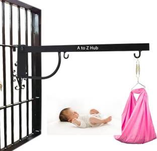 ए टू जेड हब A to Z Hub Window Heavy Metal Baby Cradle Hanger/ghodiyu/swing