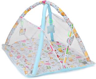 VParents Perry Baby Play Gym Bedding / Mattress Set with Mosquito Net