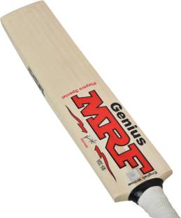 Manee G Pharma White Cricket Bat 15+ Standard Bail