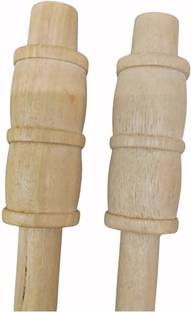 REINDEER Cricket Bails 2PC Set (Wooden) – Durable and High-Quality for Precision Play Standard Bail