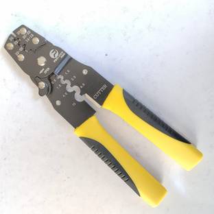 VTH Crimping and Wire Stripping Plier -02 2 in 1 Professional High Quality Crimping and Wire Stripping Plier Manual Crimper