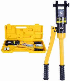 BALRAMA YQK-300 Hydraulic Crimping Tool Terminal Wire Cable Lug Plier Compression Tool Aluminum Terminal Plier Cutter YQK 300 Hydraulic 16-Ton Pressure Lug Crimping Wire Connector