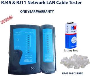 Sastaacha Rj45 & Rj11 Network LAN Cable Tester Lan Adapter