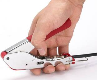 PAC RG59/RG6 PAC Wire Crimper Compression Crimping Tool Network Coaxial Cable Manual Crimper Manual Crimper