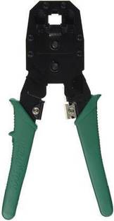 Kizma CRIMP 1 Crimping Tool RJ45/RJ11 Networking Lan Cable Cutter 3 In 1 Modular Crimping Tool Manual Crimper
