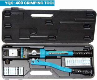 BALRAMA YQK-400 Hydraulic Crimping Tool Terminal Wire Cable Lug Plier Compression Tool YQK 400 Hydraulic Crimping Tool 16-400mm² for Copper, Aluminum Terminal Pliers Wire Cutter
