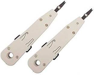BIGGEAR FFA-2P-KRONE-TOOL-KD-1 2pc KD-1 Krone Punch Down Insertion Tool RJ11 RJ45 Network Wire Telephone Socket Manual Crimper