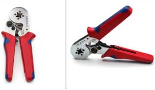 NITYA HSC8 6-4B, Self-adjustable Ratcheting Ferrule Crimping Pliers Tool Crimping Tool,Square Crimping Pliers Manual Crimper