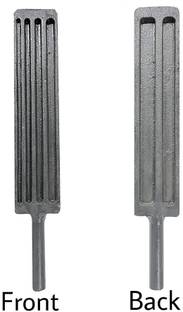 NEWTIMEGOODS Wire Ingot Mold Reza/Dhalni for Melting Gold Silver Copper (Size - 10") Crucible