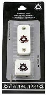 HR Group 354 OMIN MAGNETIC CUE CHALK HOLDER (WHITE) Snooker, Pool, Billiards Cue Stick