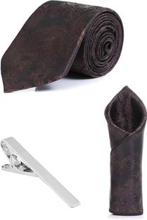 RANDOM STRIPE Satin Tie Pin Set