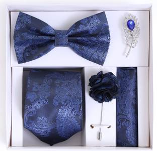 RANDOM STRIPE Alloy Cufflink & Tie Pin Set