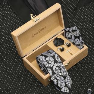 LOUIS STITCH Silk Tie & Cufflink