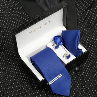 MUTAQINOTI Silk Tie & Cufflink