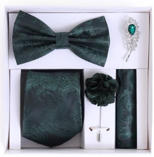 RANDOM STRIPE Alloy Cufflink & Tie Pin Set