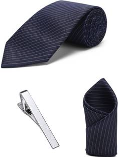 RANDOM STRIPE Satin Tie Pin Set