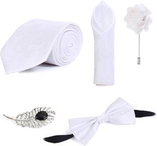 RANDOM STRIPE Alloy Cufflink & Tie Pin Set