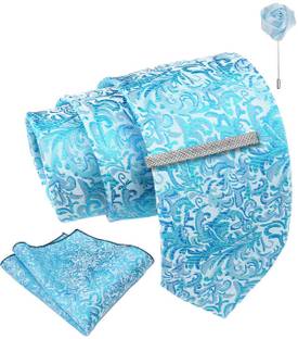 AXLON Silk Cufflink & Tie Pin Set