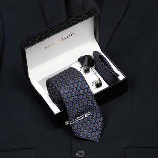 MUTAQINOTI Silk Tie & Cufflink