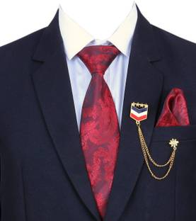 RANDOM STRIPE Satin Tie Pin Set