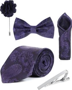 RANDOM STRIPE Satin Cufflink & Tie Pin Set