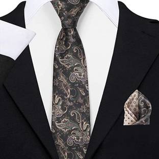 AXLON Silk Cufflink & Tie Pin Set
